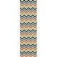 preview thumbnail 29 of 28, Momeni Baja Chevron Indoor Outdoor Rug 2'3" x 7'6" Runner - Multi