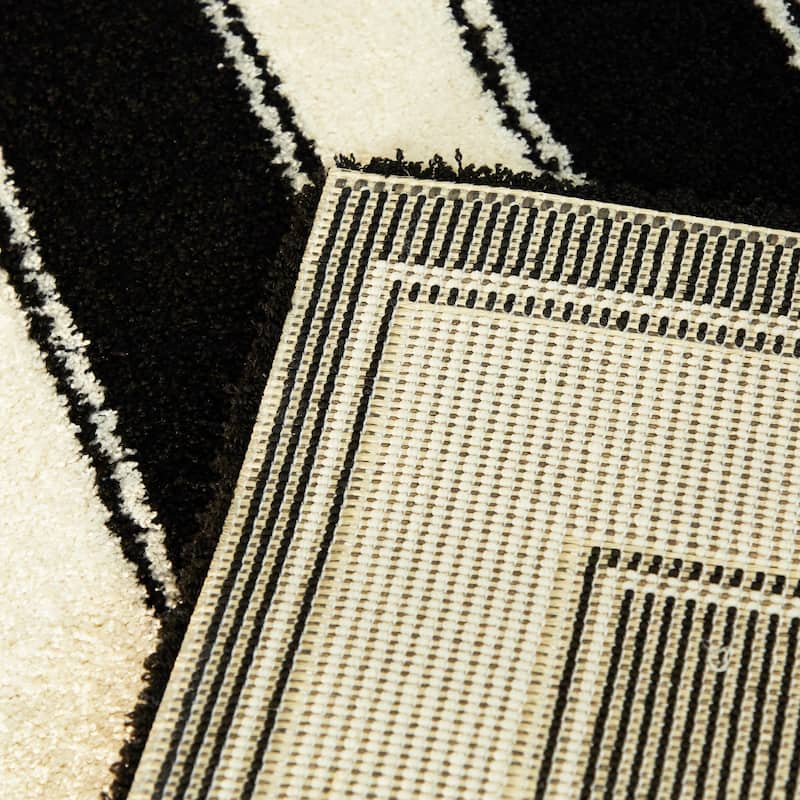Vincent Art Deco Border Area Rug