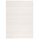 preview thumbnail 12 of 10, SAFAVIEH Handmade Natura Marinka Rustic Boho Fringe Wool Rug 8' x 10' - Ivory/Grey - Rectangle