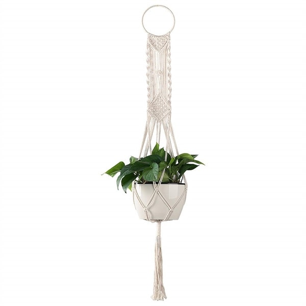 Details about   Hanging Planter Pot Indoor Plant Flower Hanger Rope Garden Yard Ceramic Decor 3 