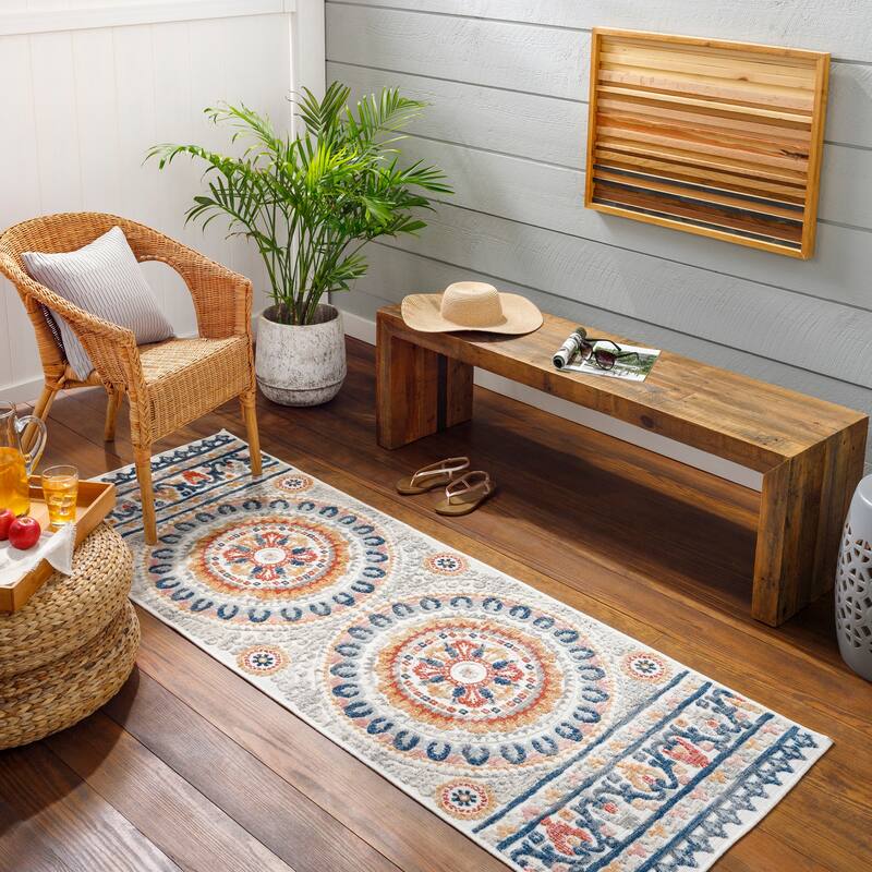 Livabliss Cabo Indoor/ Outdoor Transitional Area Rug