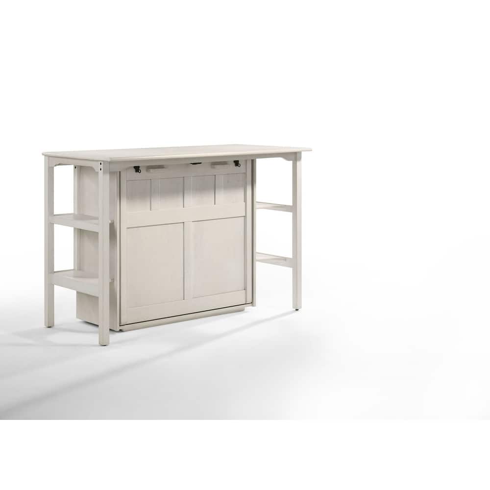 Siesta Desk Murphy Bed with Gel Memory Foam Mattress