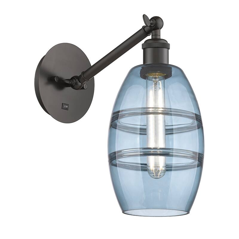 Innovations Lighting 317-1W-8-6 Vaz Sconce Vaz 8" Tall Wall Sconce