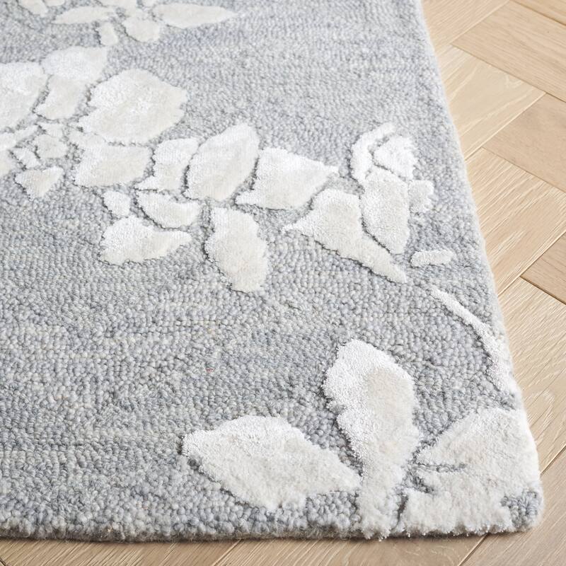 SAFAVIEH Handmade Glamour Barbe Wool Rug
