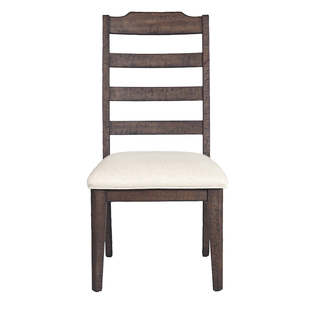 Sawmill Ladder Back Dining Side Chair - 25"W x 41"H x 21"D