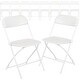 preview thumbnail 78 of 104, 10 Pack 650 lb. Capacity Premium Plastic Folding Chair