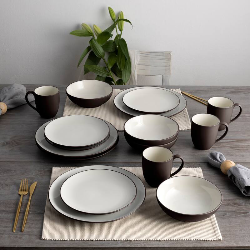 Noritake Colorwave 16-Piece Coupe Dinnerware Set, Service For 4