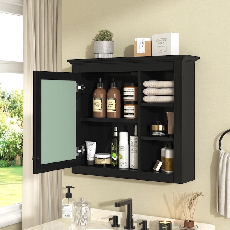 30'' x 28'' Medicine Cabinet, Wall Mounted Bathroom Storage Cabinet(Not Include Bathroom Vanity )