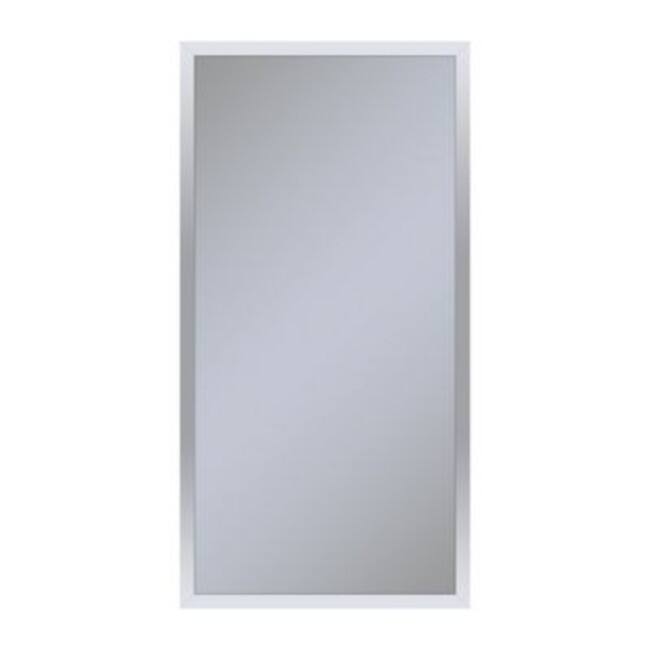 Robern 15-1/4" x 30" Framed Medicine Cabinet with Left Hinges and - Chrome - Chrome Finish