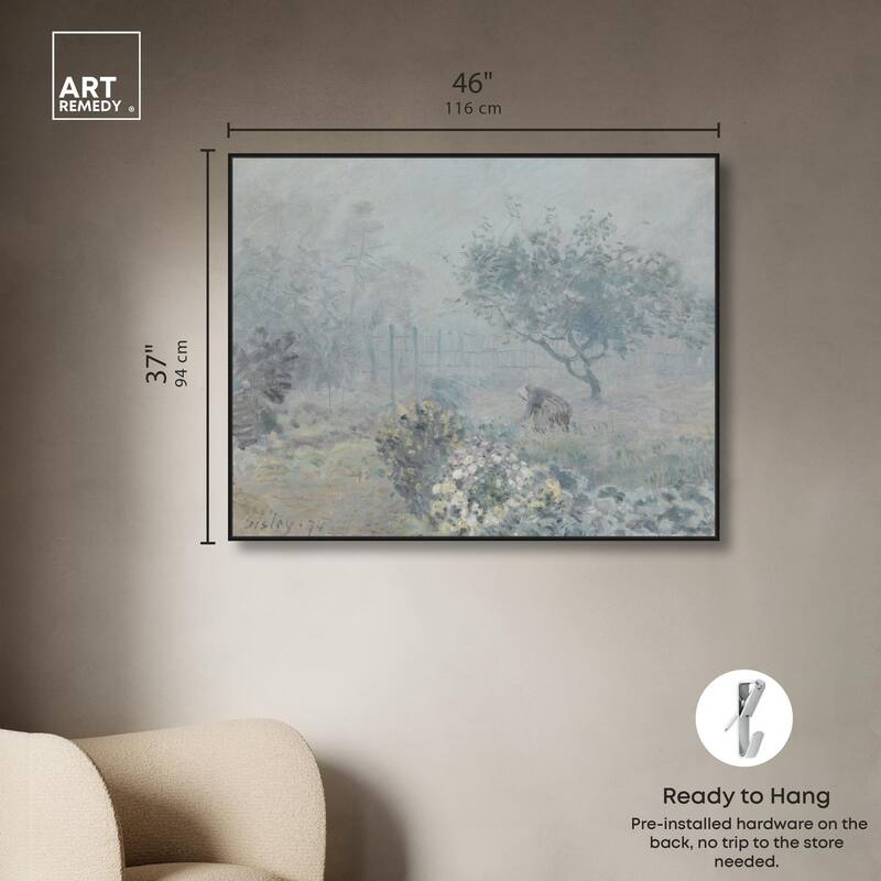 Fog Canvas by Art Remedy