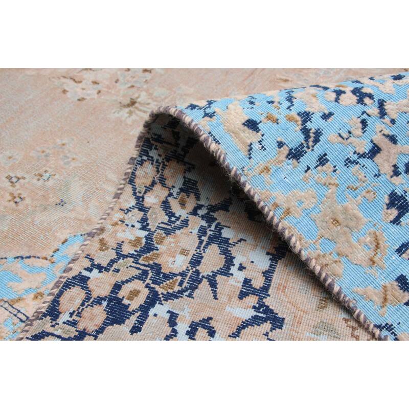 ECARPETGALLERY Hand-knotted Antalya Vintage Light Brown Wool Rug - 8'11 x 11'10