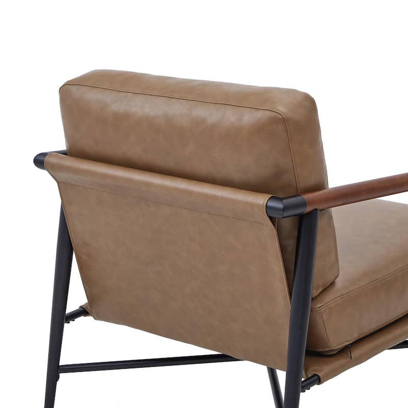 Vincent Mid Century Modern Upholstered Accent Chair