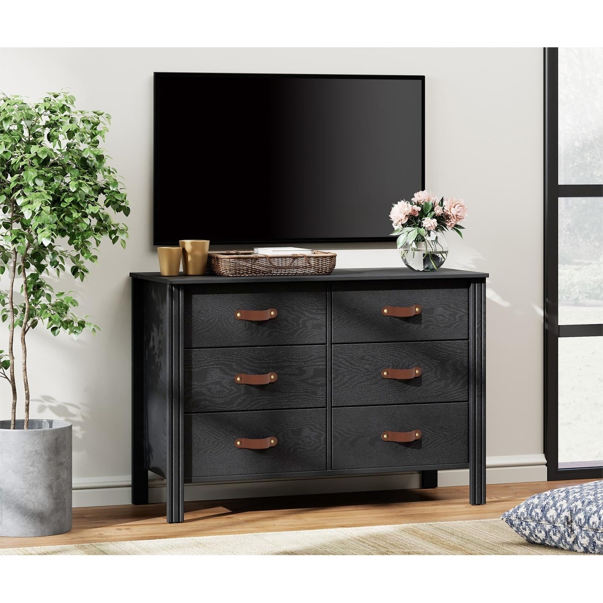 Dresser tv shop stand