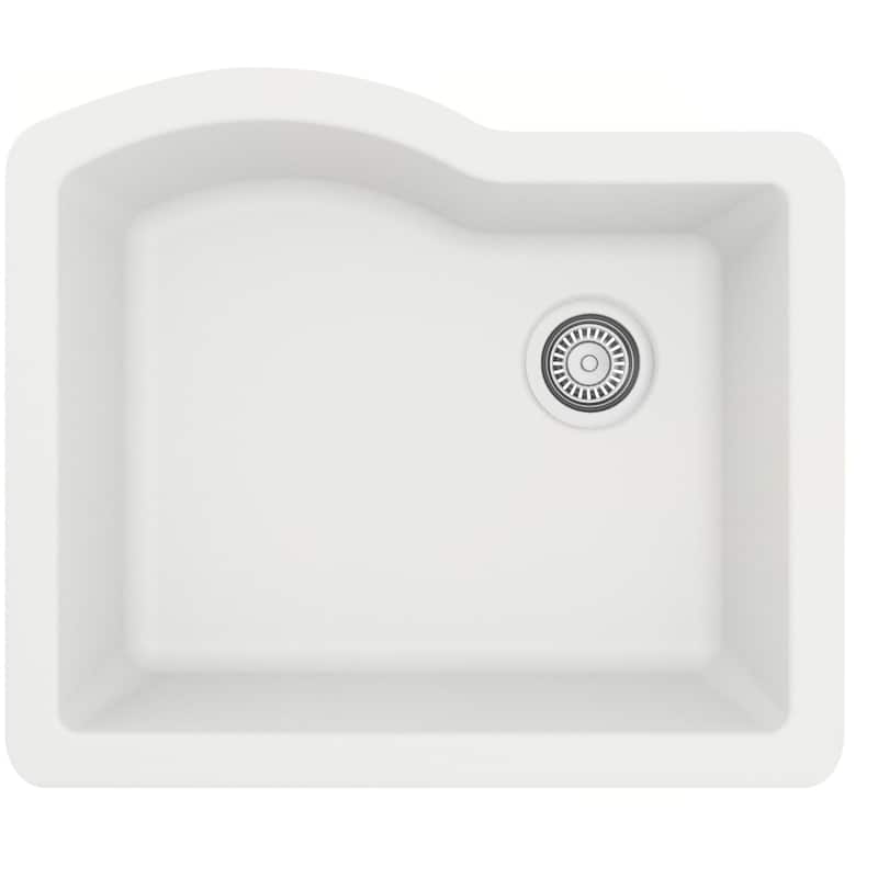 Karran USA QU-671 Quartz QU 24" Undermount Single Basin Quartz