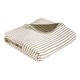preview thumbnail 4 of 2, IBENA Baby & Kids Cotton Striped Design 'Squirtle the Turtle' Blanket