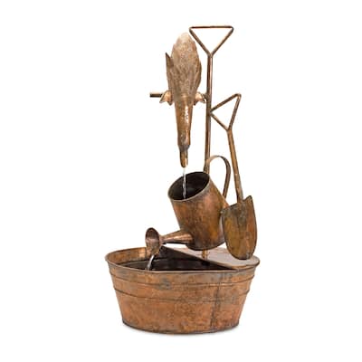 Iron Duck Fountain