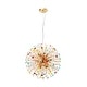 preview thumbnail 13 of 18, 12-Light Modern Glam Sputnik Round Colorful Chandelier Globe Starburst Crystal Beaded Firework Chandelier - 21.6 in. W