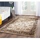 preview thumbnail 1 of 10, SAFAVIEH Handmade Stratford Ludgera Traditional Oriental Wool Rug 4' x 6' - Ivory/Black - Rectangle