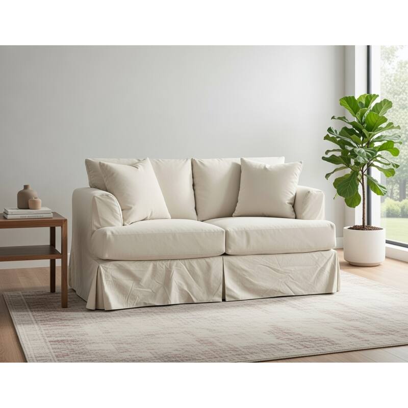 Zack Slipcover Loveseat