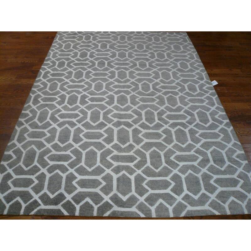 SAFAVIEH Hand-knotted Santa Fe Burgel Modern Wool Rug