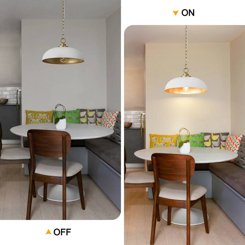 Modern Industiral Dome Pendant Lights for Kitchen Island