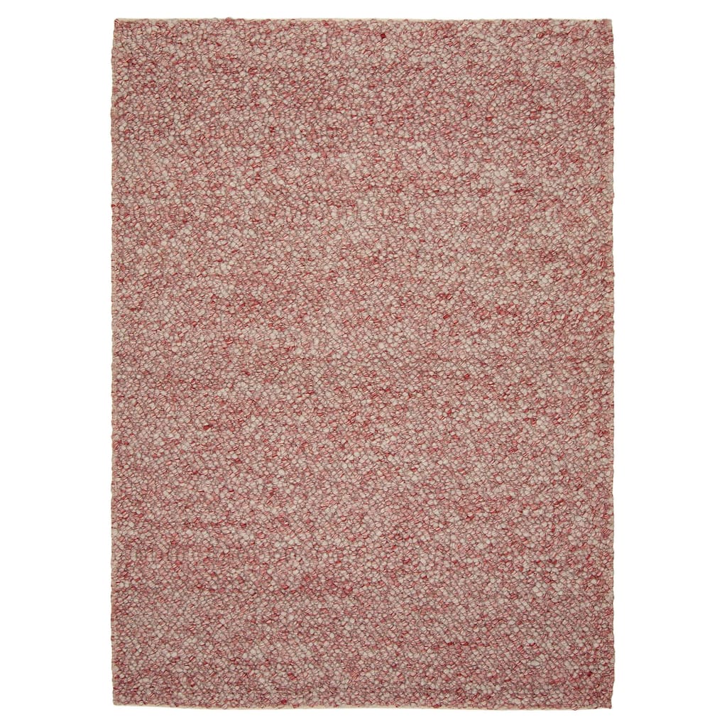 ECARPETGALLERY Braid weave Sienna Copper Wool Rug - 5'4 x 7'3