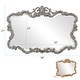preview thumbnail 3 of 2, Allan Andrews Talida Mirror - Glossy Nickel - 27" x 38" x 1