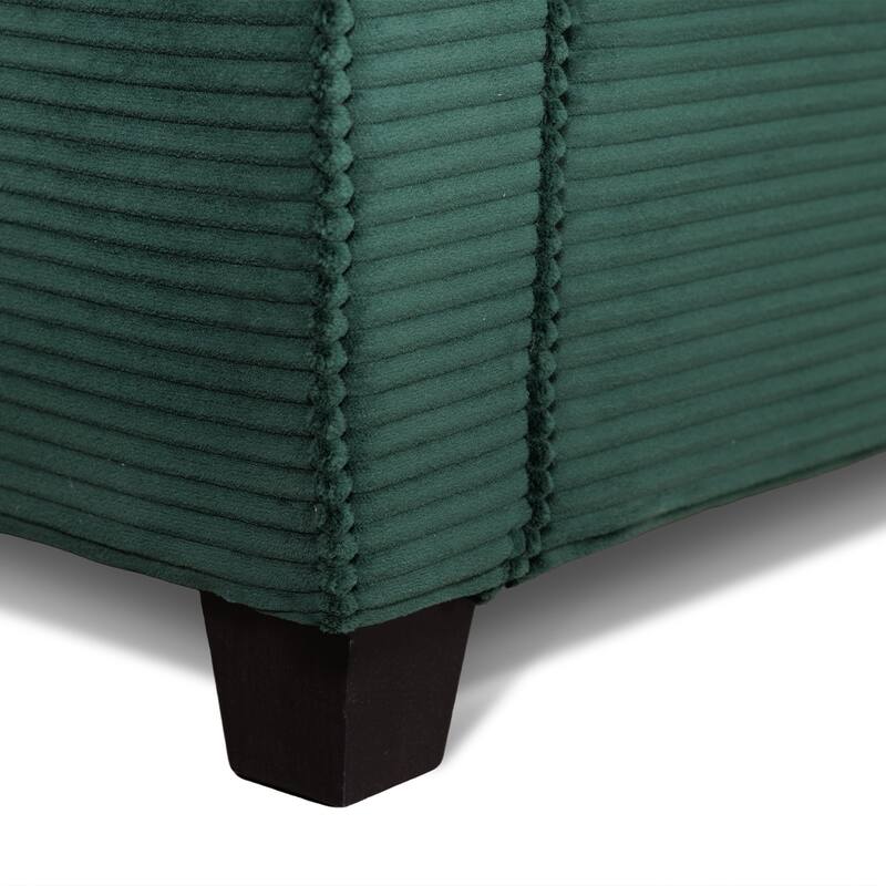 Modern 2-Seater Sofa,Padded Armrests