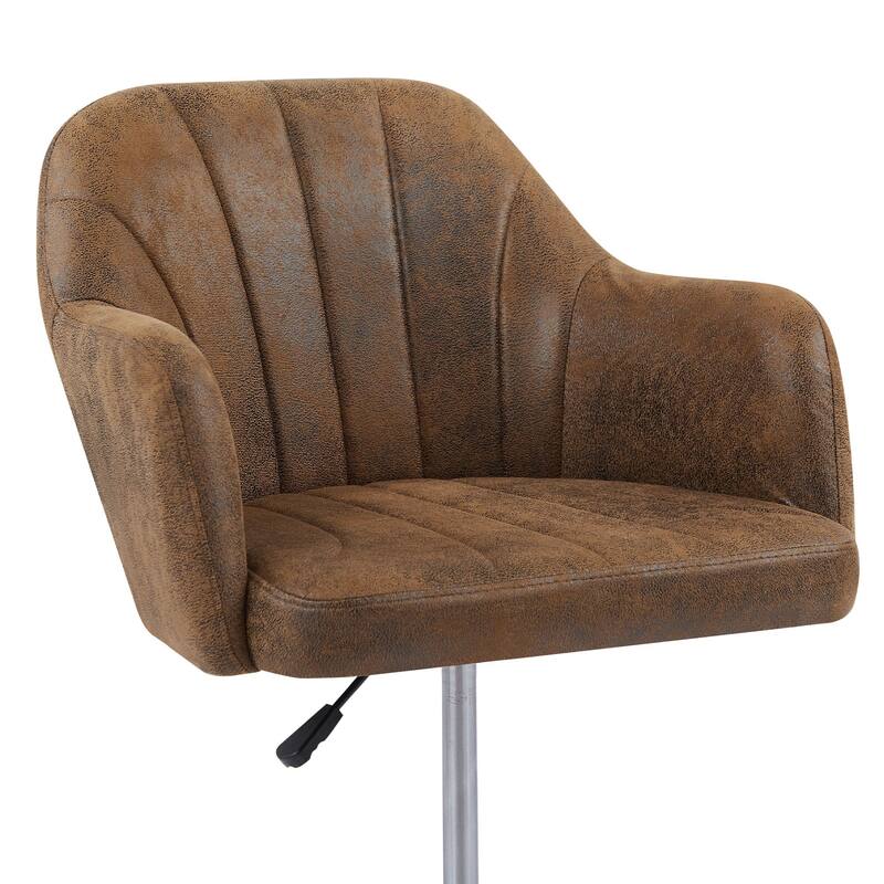 Javlergo Office Desk Chair with Armrest and Wheels, 360° Rolling Swivel Height Adjustable Computer Task Chairs