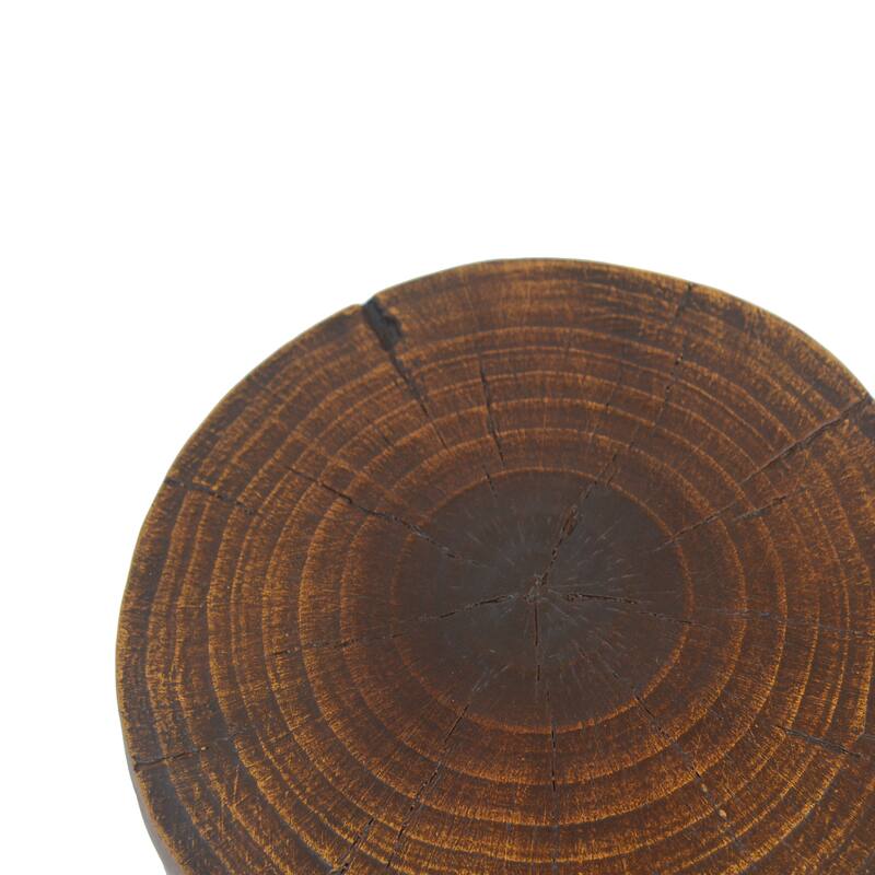 Christopher Knight Home - Emery Hollow Round Wood Grain Side Table