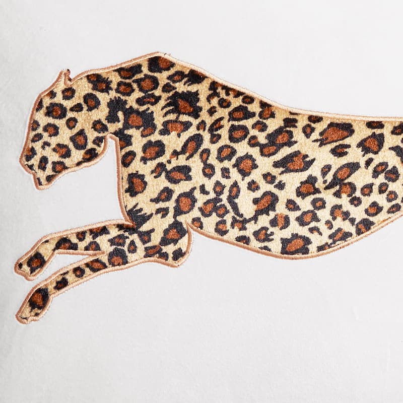 Juicy Couture Velvet Cheetah Pillow 14" x 24"