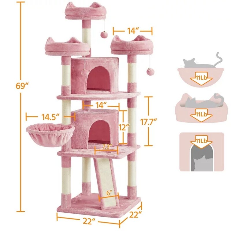 69 Large Cat Tree Tower On Sale Bed Bath Beyond 38203305