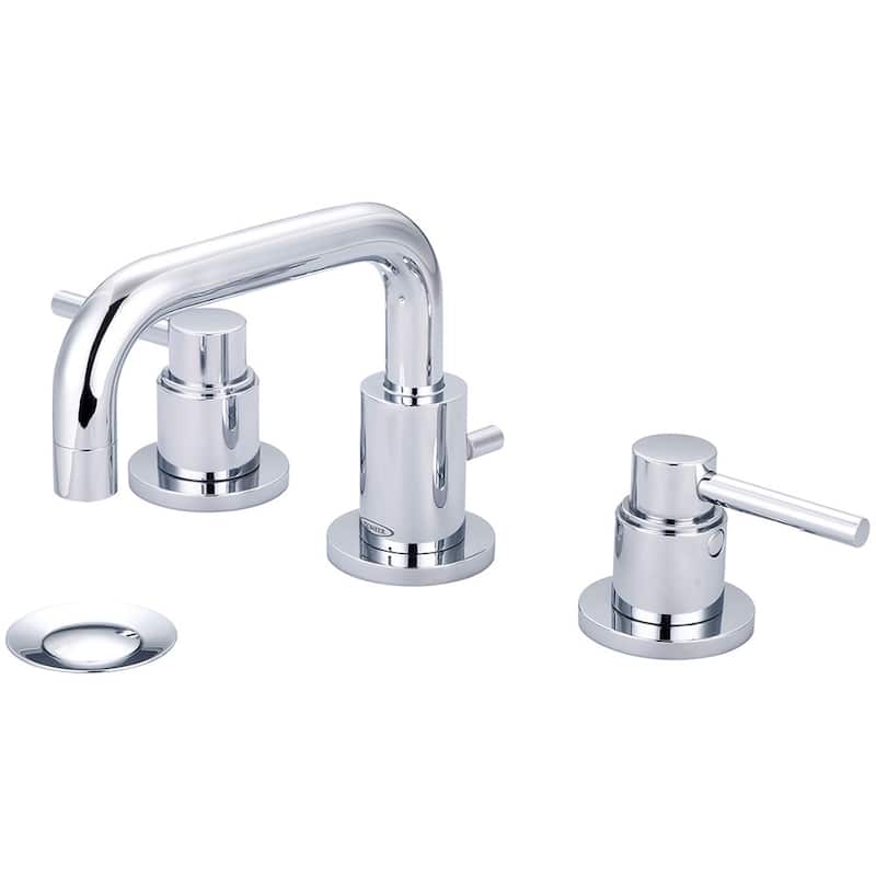 Pioneer Faucets Motegi 1.2 GPM Widespread Bathroom Faucet with 2 Lever - Polished Chrome