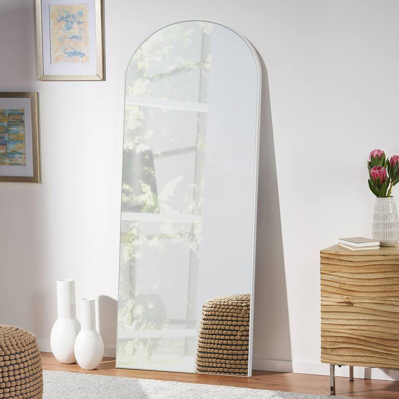 Arched Full Length Floor Wall Mirror Standing Dressing Mirror