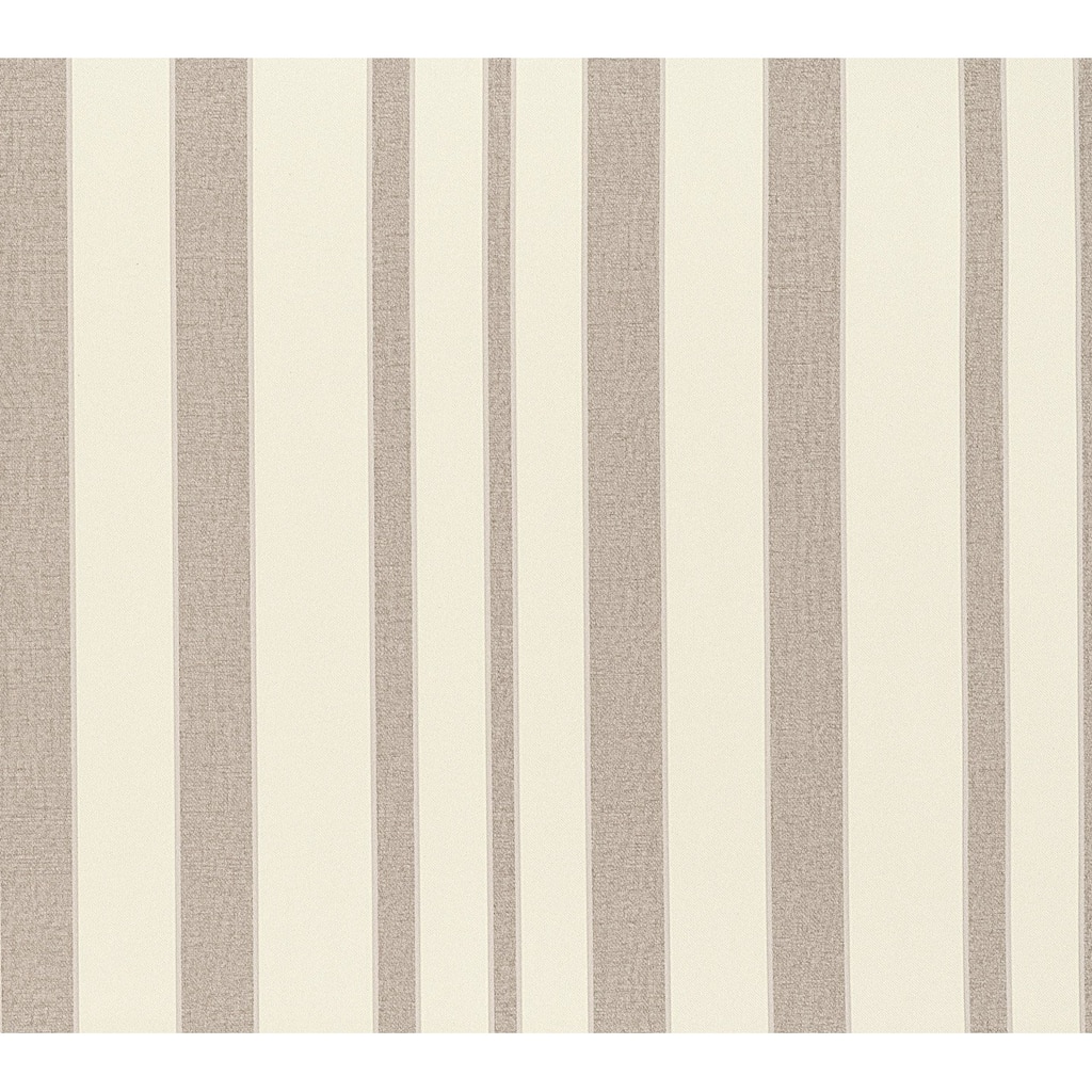 Galerie Wallcoverings Neapolis 3 Classic Multi-Stripe Design Vinyl on Paper Embossed Wallpaper Roll