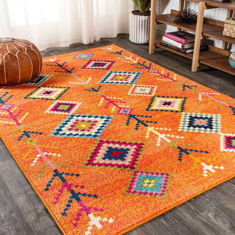 JONATHAN Y Arta Love Geometric Area Rug