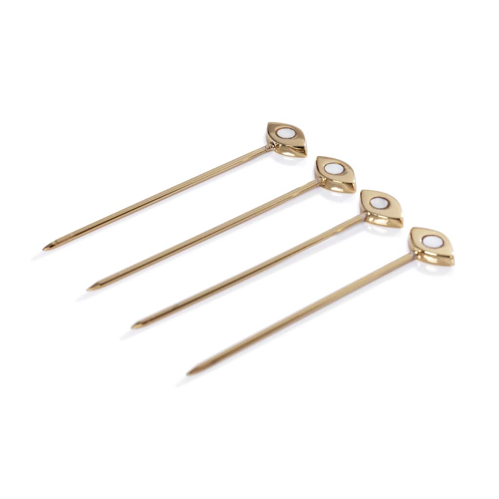 Evil Eye 4-Piece Set Cocktail Picks