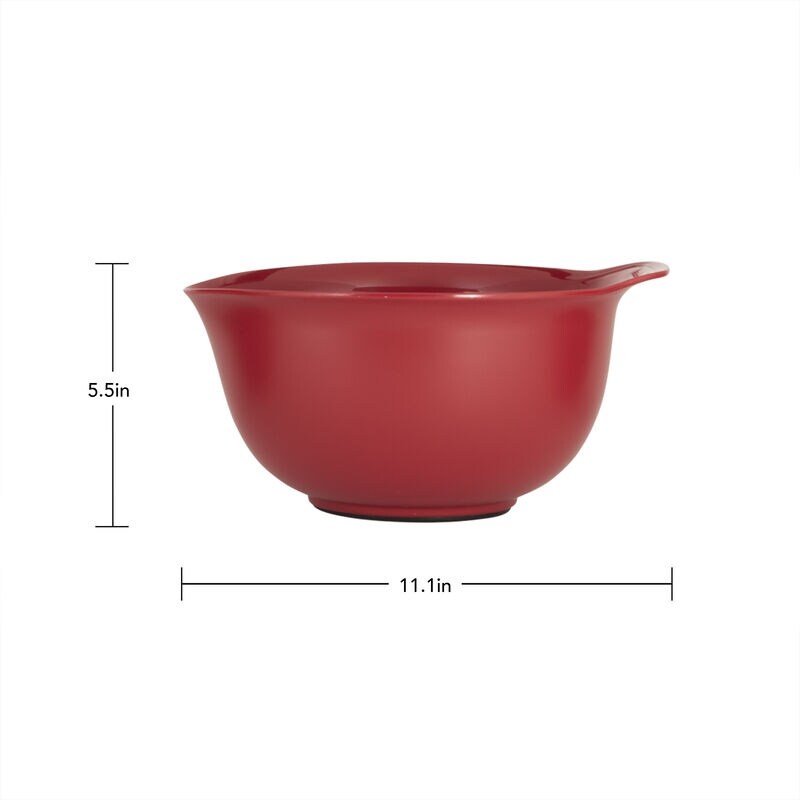 Mixing Bowl Set plastic Nonslip Base KitchenAid Mixing Bowl Set Dishwasher  Safe