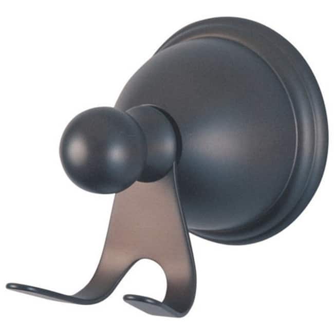 Elements Of Design Chicago Double Robe Hook - Oil Rubbed Bronze