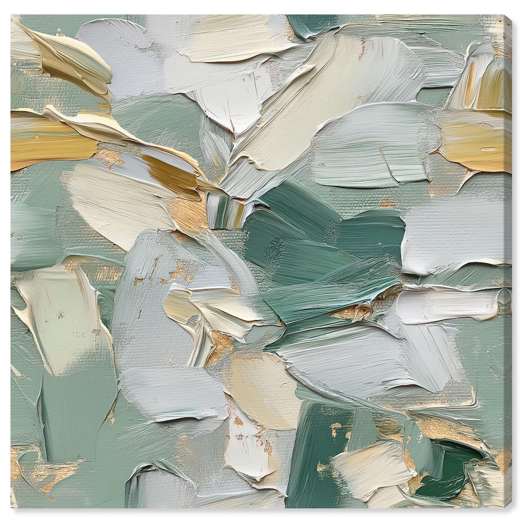 Fractured Forest Layered Canvas by Art Remedy, Gallery Wrapped