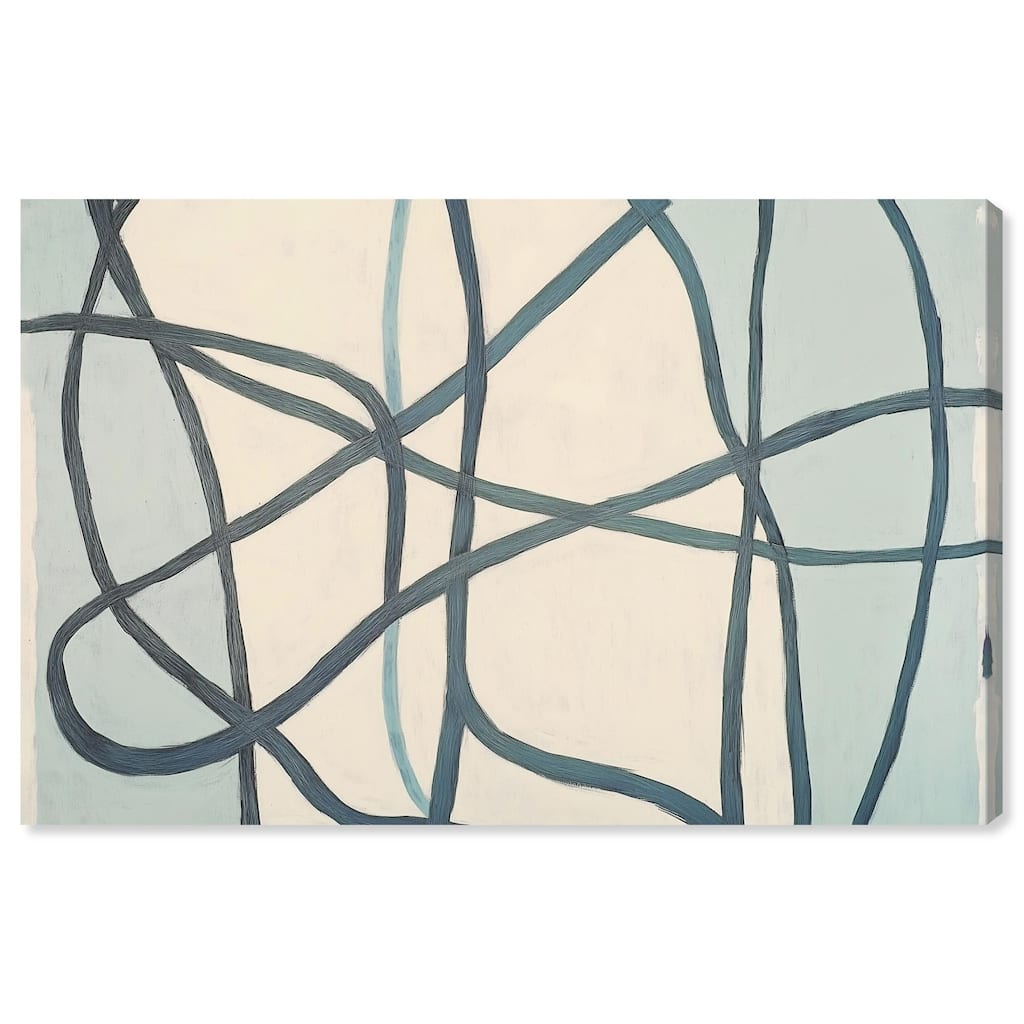 Eternal Loop II Canvas by Art Remedy, Gallery Wrapped