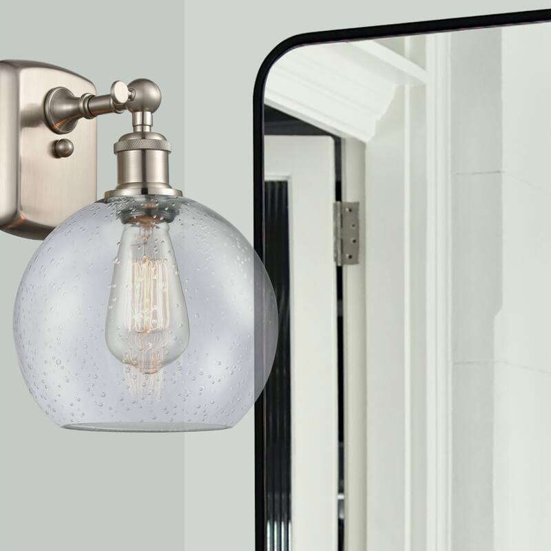 Innovations Lighting 516-1W-13-8 Athens Sconce Athens 13" Tall Wall