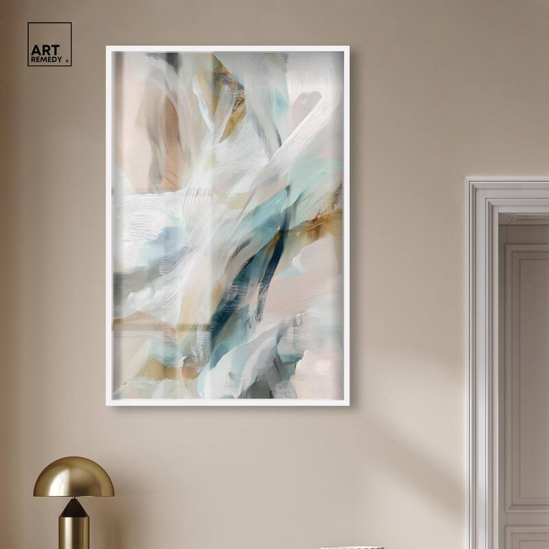 Whispering Colors I Shadowbox by Art Remedy