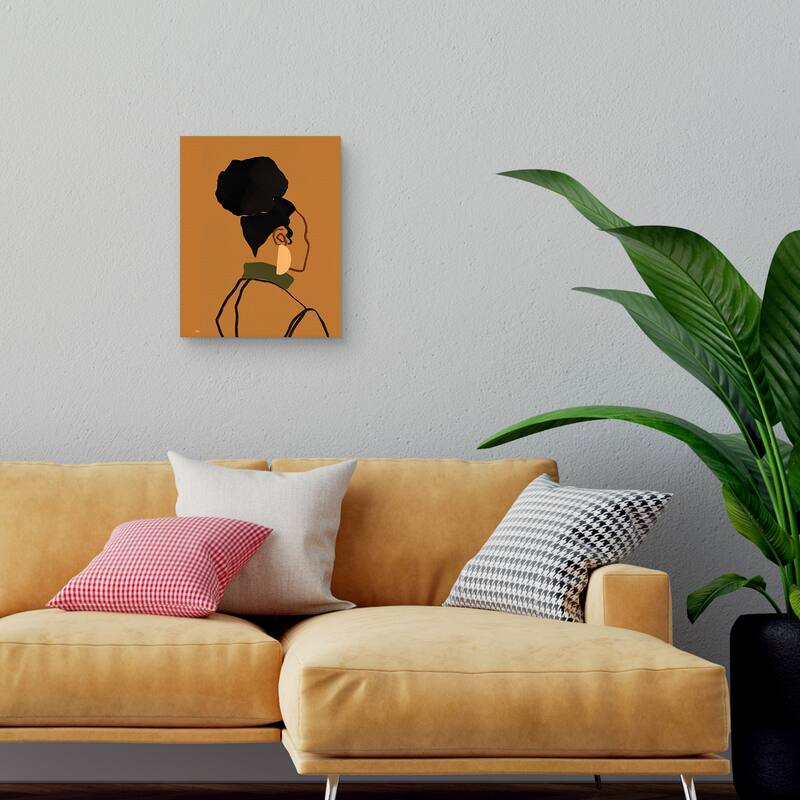 Gina Canvas Art Print