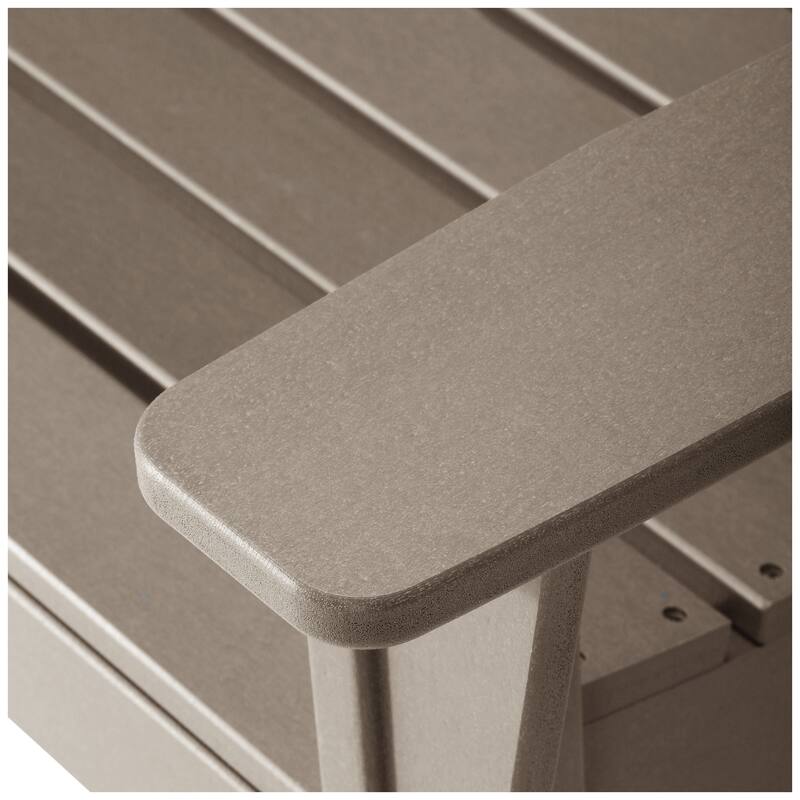 Hanniford Poly Adirondack 49 Inch Bench