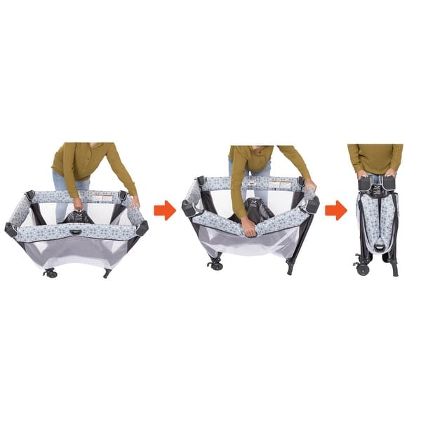 Baby Trend Nursery Den Playard with Snooze Pod & Flip Over Changer - Bed  Bath & Beyond - 41019771
