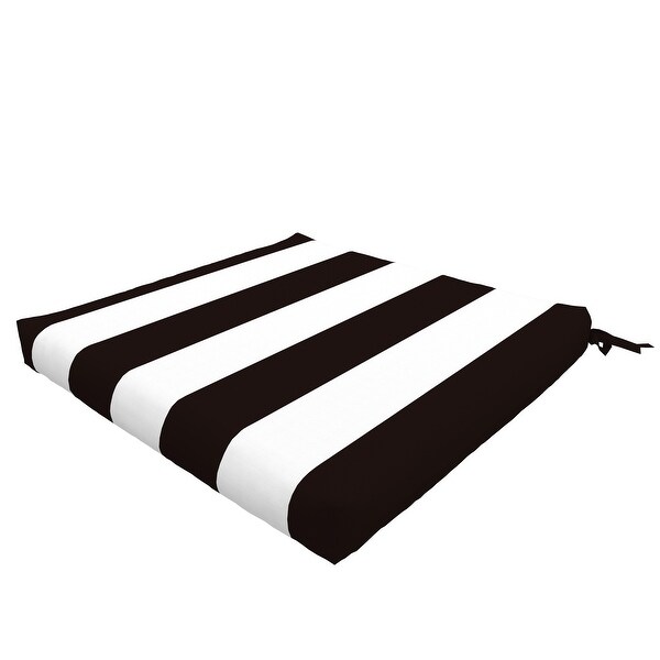 Amazon.com: Pillow Perfect Stripe Indoor/Outdoor Chair Seat