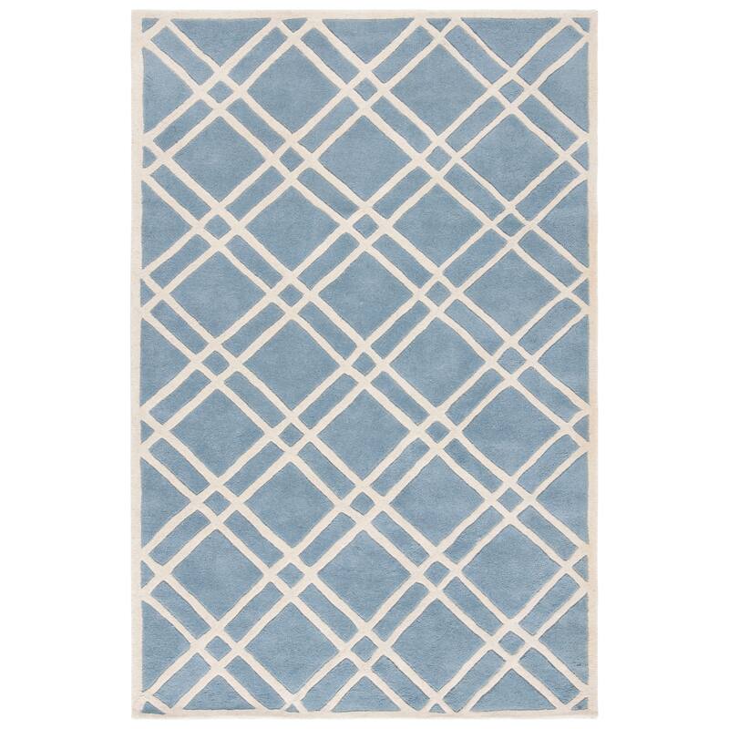 SAFAVIEH Handmade Chatham Geronda Modern Moroccan Wool Rug