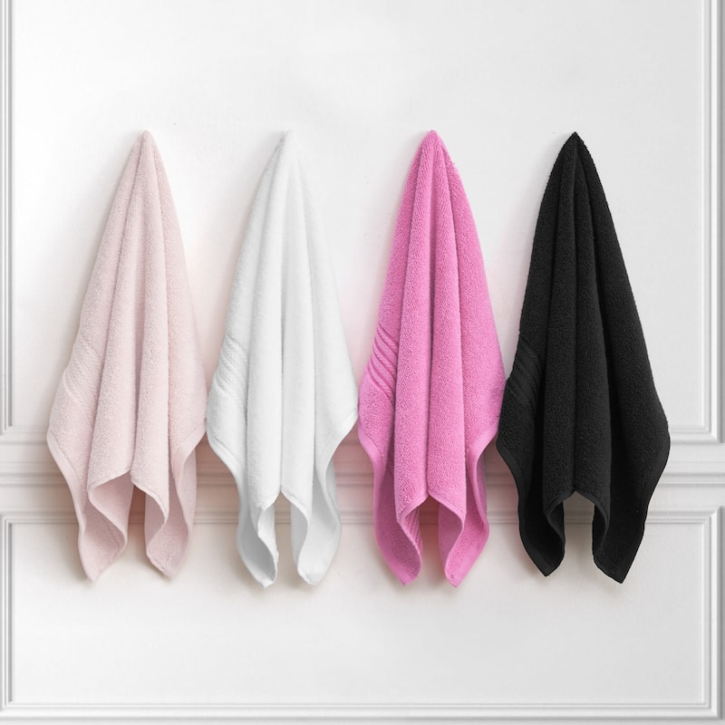 Juicy Couture Alyssa Bath Towels 6-Piece Set 2 Bath towels 2 Hand towels 2 Washcloths - 28"x54"/16"x26"/12"x12"