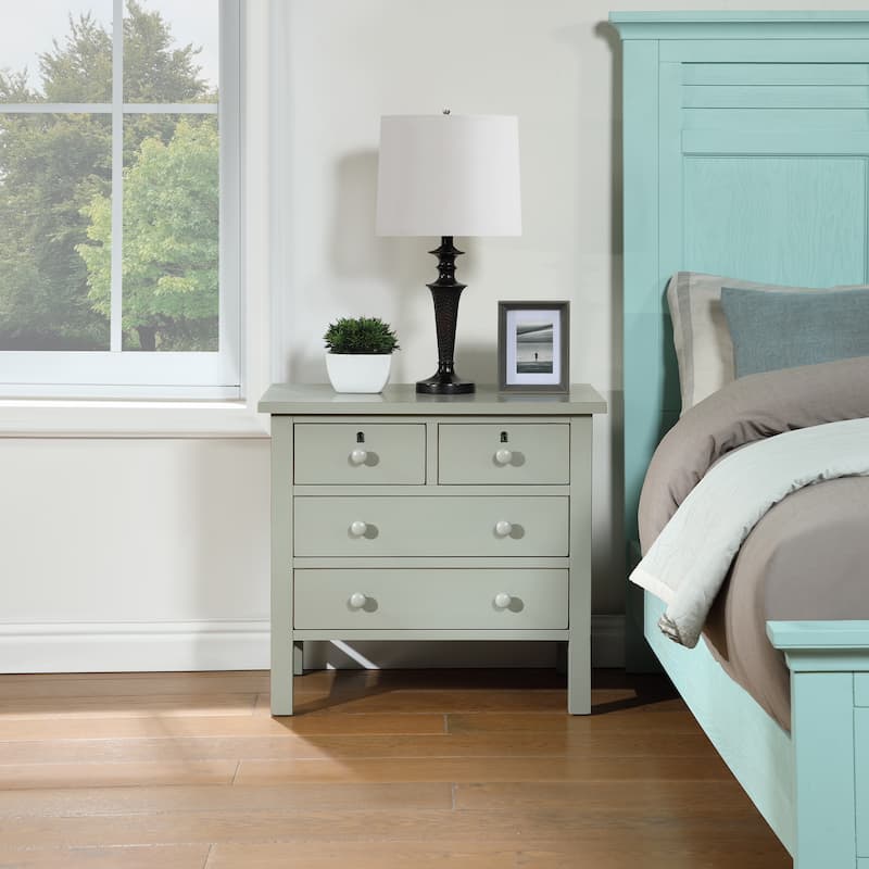 Gavello 4-drawer Storage Nightstand by Greyson Living